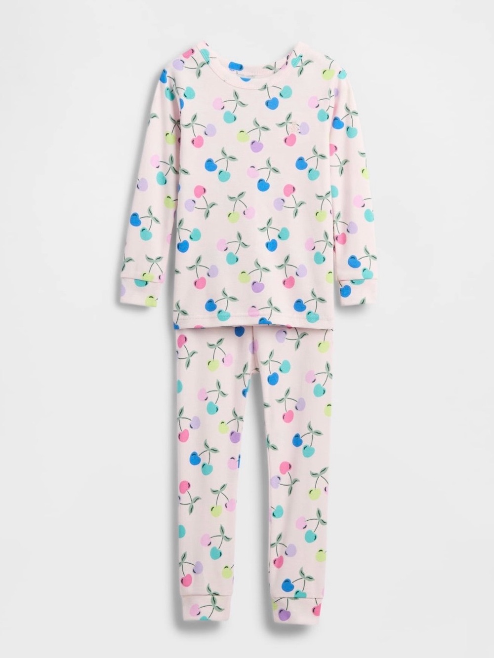 GAP Kids Colorful Cherries Pajama Set Girls’ Size 5